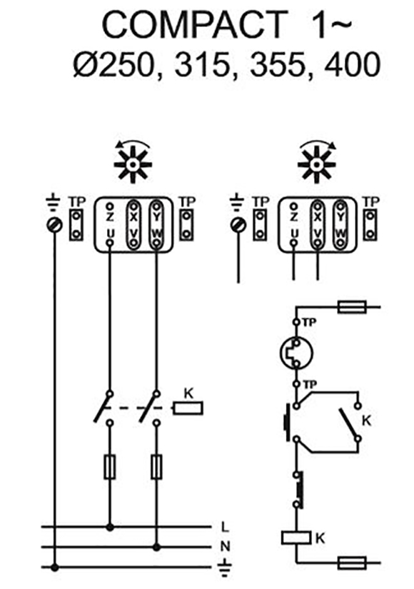 SOLER & PALAU TCBB/4-355/H cased axial flow extract fan ... ebm papst wiring diagram 