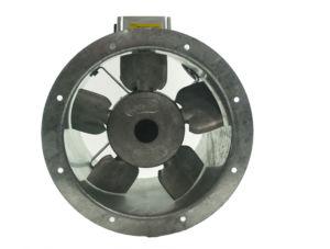 31JM/16/4/5/40/1Ph Long cased axial flow extract fan by Flakt Woods
