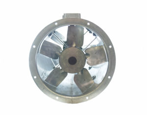 45Jm MaxFan high pressure long cased axial extract fan by Flakt Woods