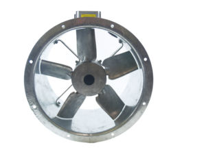 45JM/16/4/5/40/1Ph Long cased axial flow extract fan by Flakt Woods