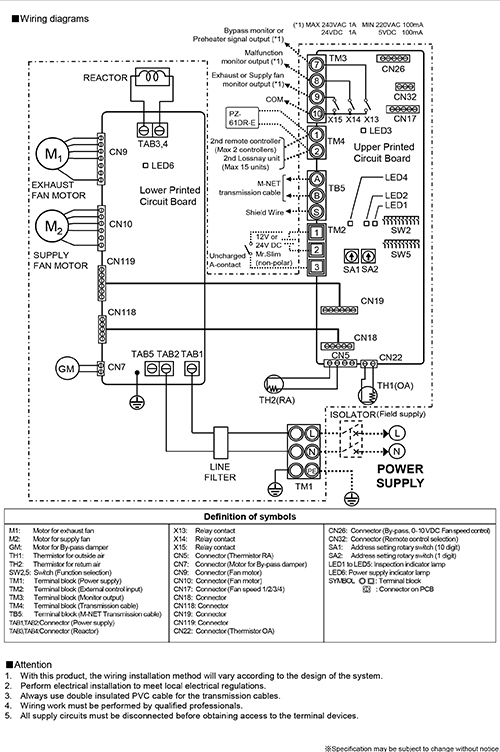 LGH-25RVX-E wiring diagram 