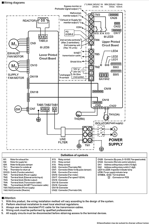 LGH-50RVX-E wiring diagram 